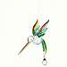 Fantasy Glass Hummingbird Spring