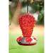 Glass Red Grapes Hummingbird Feeder