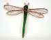Green Dragonfly Sun Catcher