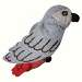 Grey Parrot Woolie Ornament