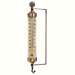 10.75 Weathered Copper Thermometer