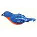 Bluebird Woolie Ornament