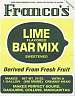 Franco's Lime Margarita Bar Mix