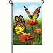 Elegant Monarchs Garden Flag