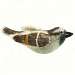 Sparrow Woolie Ornament