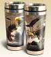 Eagle Collage Steel Travel Mug 16 oz