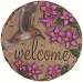Decor Stepping Stone Welcome Hummingbird