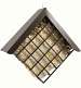 Diamond Suet Feeder Copper Hammertone