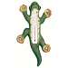 Climbing Green Spotted Gecko Large Window Thermometer