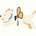 Yellow Lab Petite Spinner