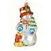 Tiny Tree Snowman Ornament