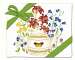 Butterfly Teapot Flour Sack Towel Set of 2