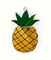Pineapple Ornament