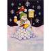 North Pole Garden Flag