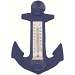 Blue Anchor Small Window Thermometer