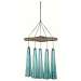 Turquoise Sea Glass Wind Chime