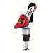 Chicago Blackhawks Shoe Wine Bottle Stopper