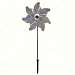 12 inch Silver Sparkle Pinwheel