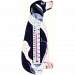 Thermometer Black and White Pointer