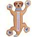Climbing Yellow Lab Small Window Thermometer