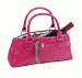 Wine Clutch - Pink Serpentes