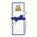 Spring Flower Basket Flour Sack Towel and Magnetic Note Pad Set
