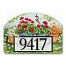 Geraniums by the Dozen Yard Design