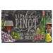 Chalkboard Wine Paper Placemats 24 per set