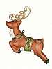 Twinkle Toes Rudolph Reindeer Ornament