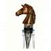 Bottle Stopper Brown Horse