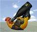 Rooster Wine Holder
