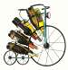 Vintage Metal Tricycle Wine Bottle Holder