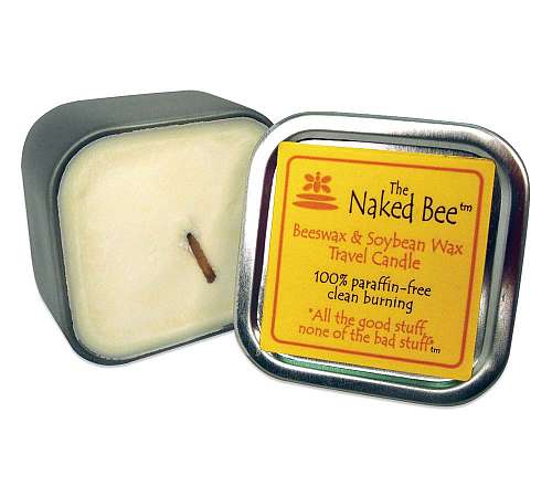 Naked Bee Travel Candle