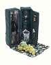 Two Person Wine Tote - Green