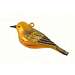 Yellow Warbler Ornament