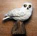 Snowy Owl Table Piece