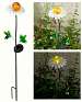 Metal Daisy Solar Stake Light