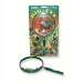 2.5x 5 inch Acrylic Hand Magnifier Outdoor Green