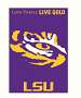 LSU Silk Screen House Flag