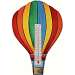 Hot Air Balloon with Vertical Stripes Small Window Thermometer