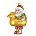 Santa's Ducky Ornament