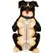 Begging Mutt Large Window Thermometer