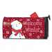 Red Snowman Mailwrap
