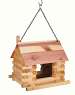 Log Cabin Fly Through Feeder
