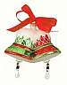 Merry Bells Red and Green Ornament