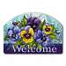Pretty Pansies Yard DeSign