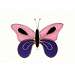 Pink & Purple Butterfly Sun Catcher