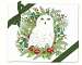 Snowy Owl Flour Sack Towel set of 2