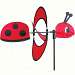 Ladybug Petite Spinner