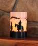 Cowboys LED Candle